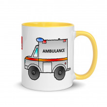 Ambulance Mug Emergency Services Mug Hospital Mug With Color
